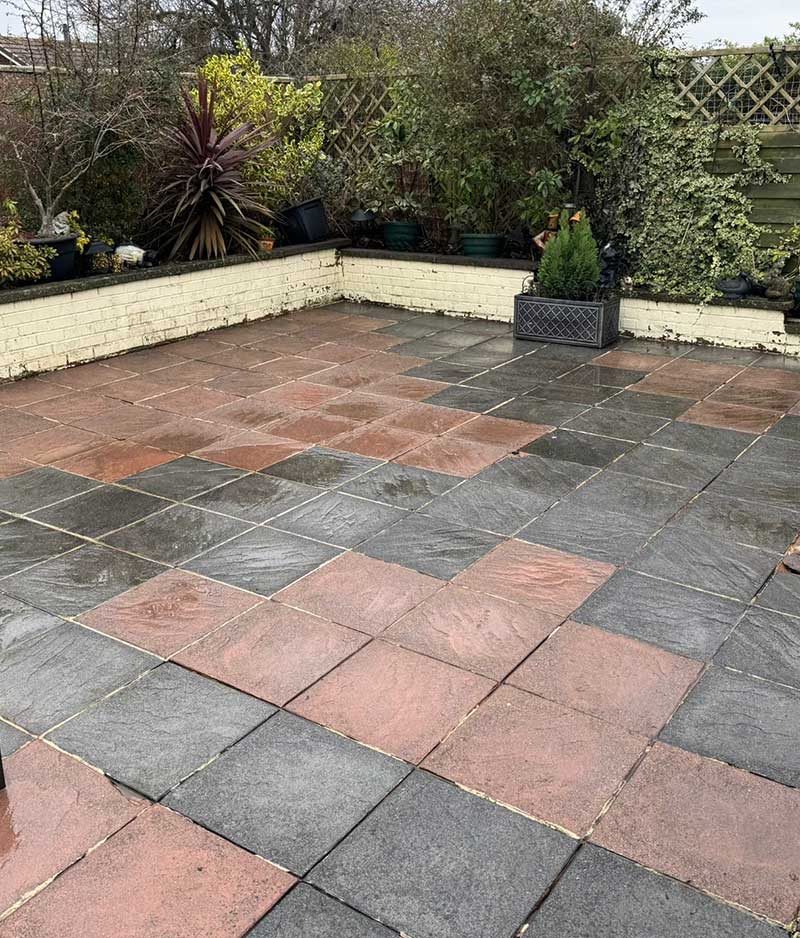 Patio After Cleaning